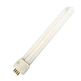 SYLVANIA 20312 - CF7DS/E/827 - 7 Watt CFL Light Bulb - Compact Fluorescent - 4 Pin 2G7 Base - 2700K -