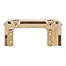 INJORA RC Brass Weight Front Bumper Brass Mounting Bracket for Servo Motor 1/10 RC Crawler Axial SCX10 II 90046 Upgrade Parts