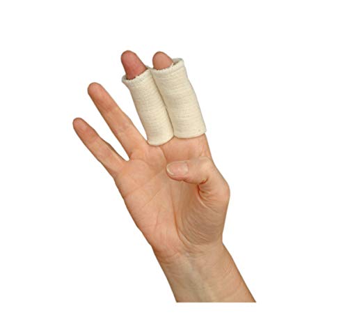 SuperBrace Finger Splint (Pack of 3) Bedford Buddy Wrap Double Support for Fracture, Jammed, Swollen, Dislocated Finger (S)