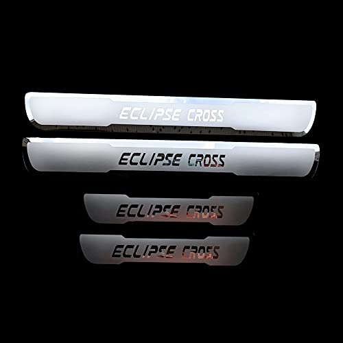 GZBFTDH Proteção de Peitoril Soleira da Porta, para Mitsubishi Eclipse Cross 2018-2022 Carro Acessór