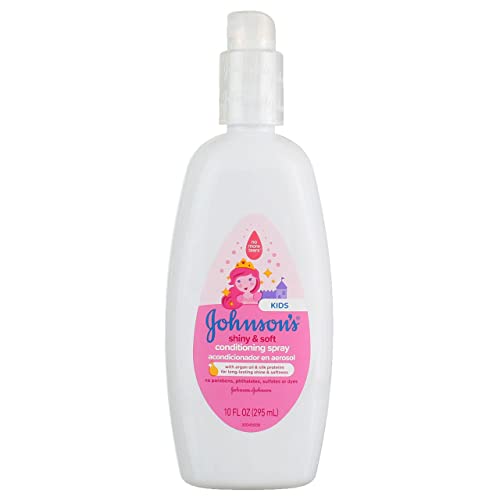 Johnson's Kids Spray Acondicionador Brillo y Suavidad 295ml Pack 3 miniatura 1