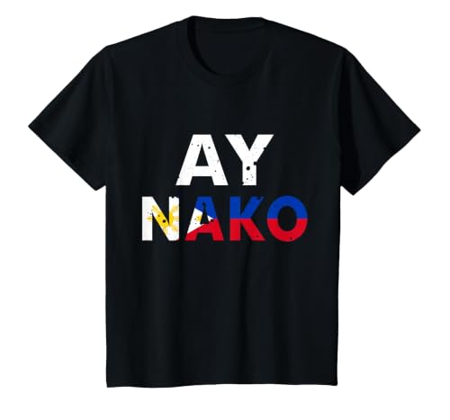 Philippines Tshirt Filipino Vacation Vintage Souvenir Manila T-Shirt, Youth, Black, Small
