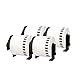 DOREE DK-22205 DK22205 Etikettenrollen (Endlos) für Brother P-Touch QL-500 QL-500A QL-500BS QL-500BW (4 Packungen)
