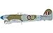 Airfix Hawker Typhoon Ib 1:72 WWII Military Aviation Pastic Model Kit A02041A Unpainted, 74 Pieces