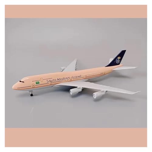 Modelo estático Boeing B747 fundido a presión de 20cm 2