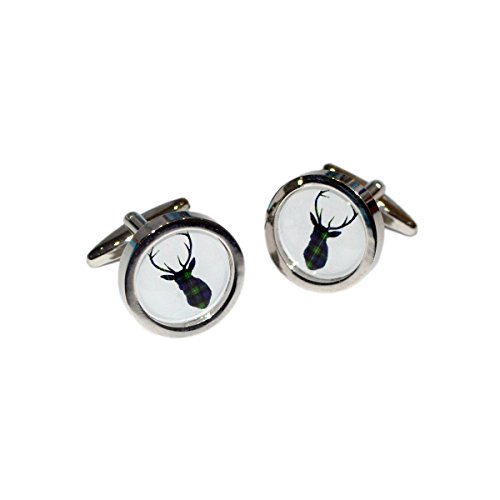 Mancuernillas para Hombre Gtr X2BOCB018 Mac Kenzie Tartan miniatura 1