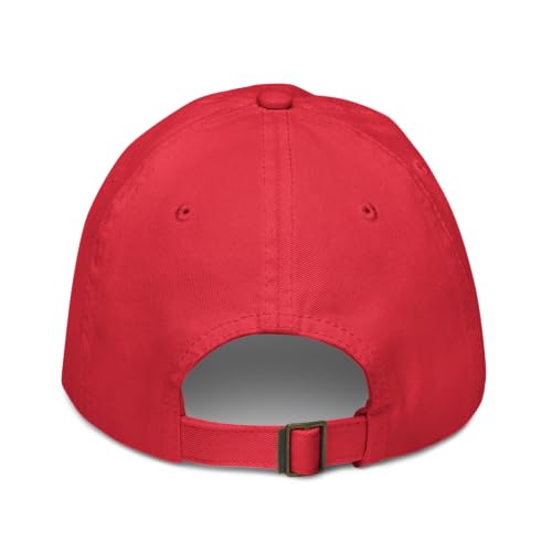 Gorra de béisbol ajustable roja Louisiana Lafayette Ragin' Cajuns miniatura 3
