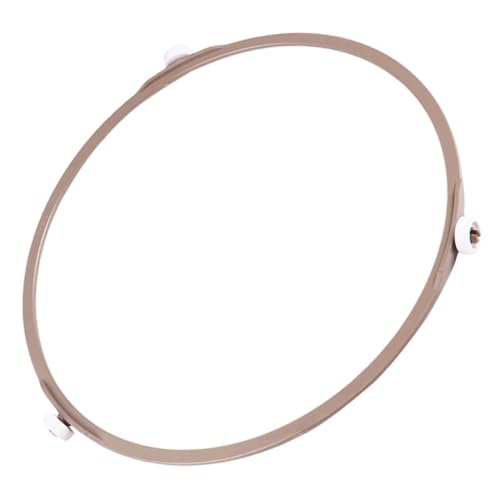 LIFKOME Soporte Giratorio Para Microondas Anillo De Rodillo Pequeño 1,6 Cm, Bandeja Circular De Plástico Resistente Al Calor Para Hornos Microondas Domésticos,