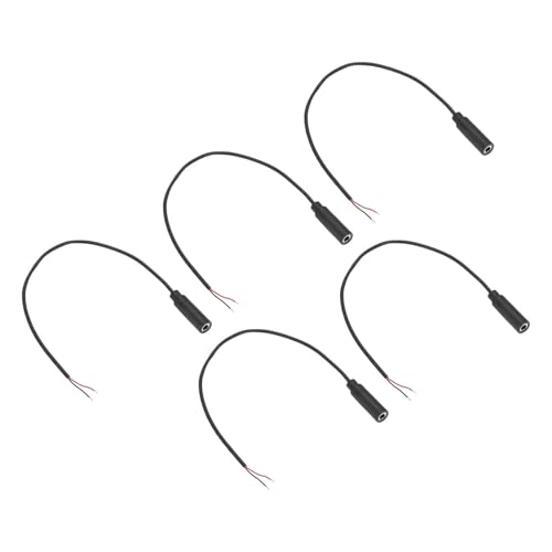 Fiche jack 3.5mm mâle vers fil nu MECCANIXITY en cuivre 28 AWG pour une liaison audio stable