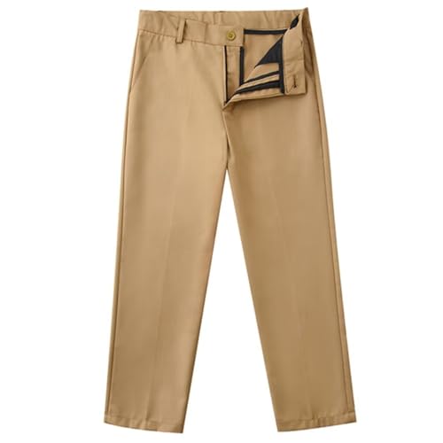 Boys Suit Pants Kids Slim Fit Flat Front School Uniform Pant Toddler Formal Wear Little Boys' Weddding Dresswear2