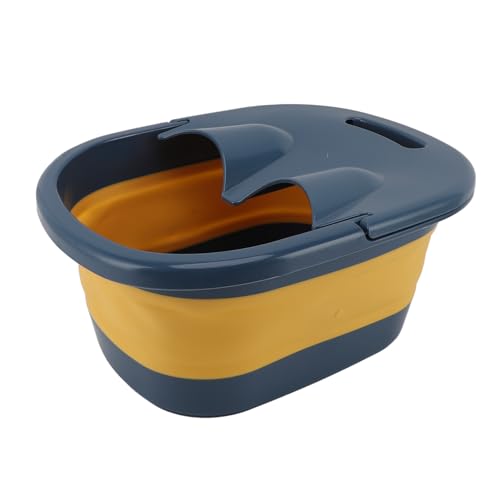 Tina Plegable para Baño de Pies Yinhing Color Amarillo