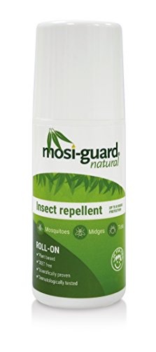 Mosiguard Natural Insect Repellent Roll On 50ml | Deet Free | Aeroplane Cabin Bag Approved | Suitable for adults and children 60ml pack of 1