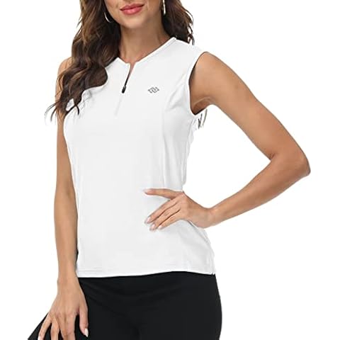 Débardeur MoFiz Femme Fitness Blanc Cover