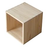 Contenitore multifunzionale: questa scatola portaoggetti in legno è ideale per organizzare una varietà di oggetti, dai libri e giocattoli alle forniture da cucina, mantenendo il tuo spazio in ordine, contenitori portaoggetti fai da te, cassetti portaoggetti in legno