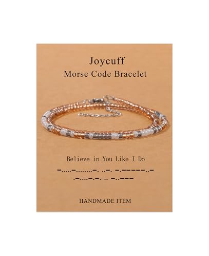 Image of JoycuFF ๐ ๐ผ๐ฟ๐๐ฒ ๐๐ผ๐ฑ๐ฒ ๐๐ฟ๐ฎ๐ฐ๐ฒ๐น๐ฒ๐๐ ๐ณ๐ผ๐ฟ ๐ช๐ผ๐บ๐ฒ๐ป Inspirational Gifts Beads Bracelets for Women Encouragement Birthday Gifts for Daughter Sister Niece Granddaughter Mom Best Friend