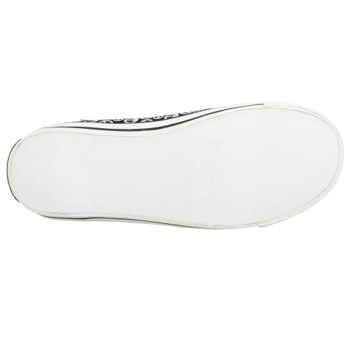 UNIONBAY Little Kid/Big Kid Mixed Peace Sneaker,Black,3.5 M US Big Kid4