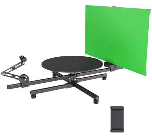 Image of 360 Spinning Camera Rig Video Rotating Platform Professional Video Equipment Panoramic Rotating Shooting Stage with Device Security Lock