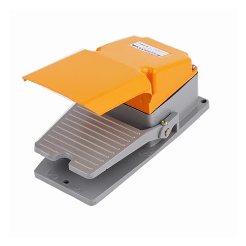 Interrupteur au pied LT4 machine-outil CNC coque aluminium argent 220V 380V