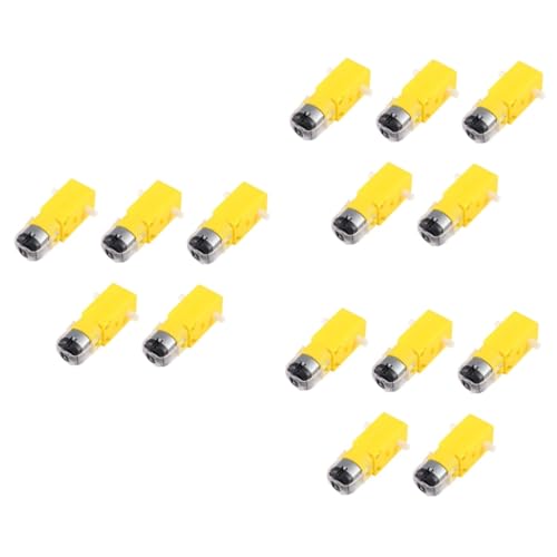 DOITOOL - DOITOOL 3 Sätze Tt-motor Motorhalterung Getriebe-bots Außenbordmotor Schrittmotor Schalter-controller Getriebemotor Untersetzungsgetriebe Für Elektromotor Roboter Rad Yellow Pp 5 Stück * 3