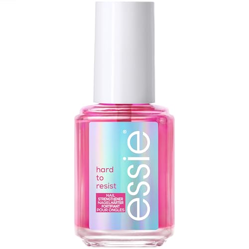 Essie Tratamiento Endurecedor de Uñas Hard to Resist, con Tecnología Nail Bonding, Pink, 13.5 mL