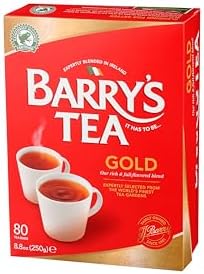 Barry's Tea Gold Blend 80 count Tea Bags (Pack of 1)