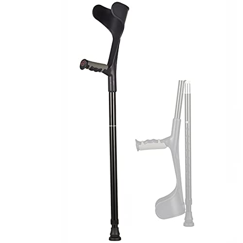 Béquilles d'avant-bras YRYRYW canne pliante en aluminium réglable pour adulte