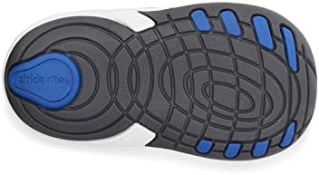Stride Rite baby boys Srt Sm Artie Sneaker, Grey, 5.5 Wide Infant US | Image 6