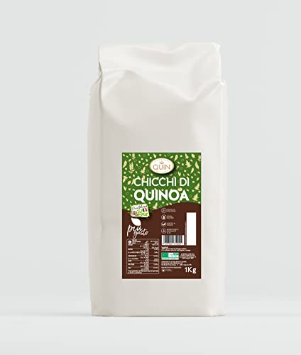 QUIN - Granos de Quinua Integral Orgánica Sin Gluten 1Kg