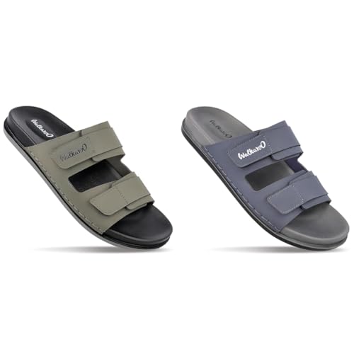 Image of WALKAROO PLUS Soft Cushion Sandals For Men|Lightweight and Comfortable PLUS Soft Cushion Sandals For Men|Lightweight and Comfortable