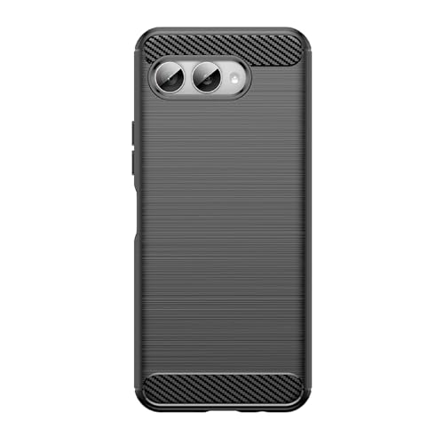 GIOPUEY für T Phone 3 Hülle, TPU-Material Weich Superdünn Hülle Cover, Slim Fit Wärmeableitung Handyhülle [Abriebfest] [rutschfest] - Schwarz