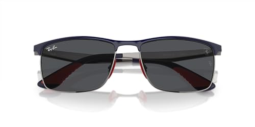 Image of Ray-Ban Rb3726m Scuderia Ferrari Collection Rectangular Sunglasses