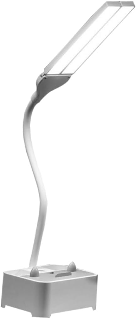 LIFKOME Table Lamp USB Lamps Portable Reading Book Student Night Reading Pen Storage Desk Light