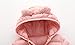 CECORC Winter Coats for Kids with Hoods Light Puffer Jacket for Girls | Baby, Infants, Toddlers, 3T,Pink