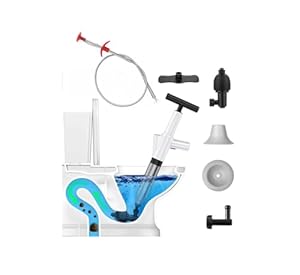 INTERNW 001 High Pressure Toilet Plunger Kit