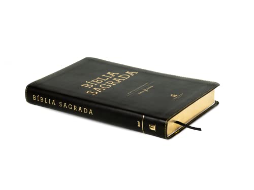 Bíblia ACF, Couro Soft, Preto, Leitura Perfeita