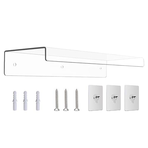 Tableaux Flottants Acrylique - Lumineux Pour Les Collections | Cadre Photo Mural,Pour Bureau Salon Cuisine Chambre Studio Magasin Hôtel Livres Photo Liste...