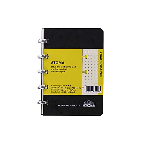 ATOMA COPYbook A6 Notebook with 120 Removable Dotted Sides