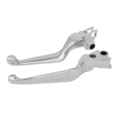Palancas de freno y embrague para motocicleta Harley reemplazo directo negro 5