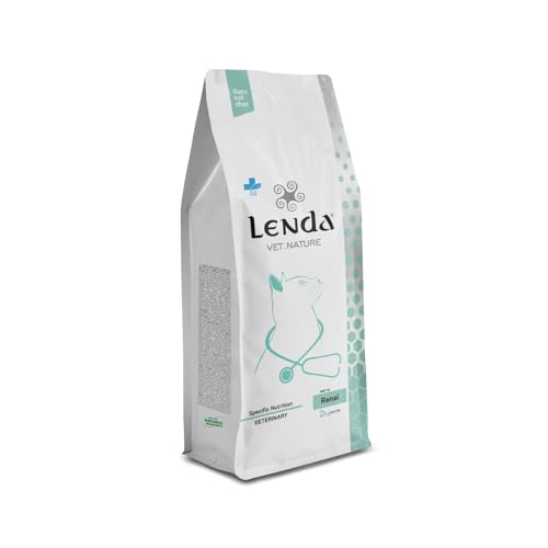 Lenda Vet Nature Renal & Oxalate 2Kg - Pienso Veterinario para Gatos Adultos de Todas Las Razas con Problemas Renales - Pienso Natural con Condroprotectores y 4 Cepas de Probióticos