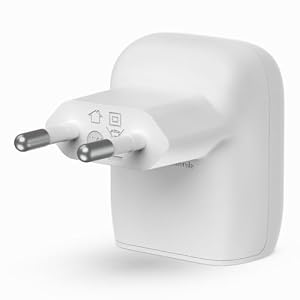 Chargeur USB-C 20W Power Delivery Belkin – Recharge Rapide iPhone & Samsung