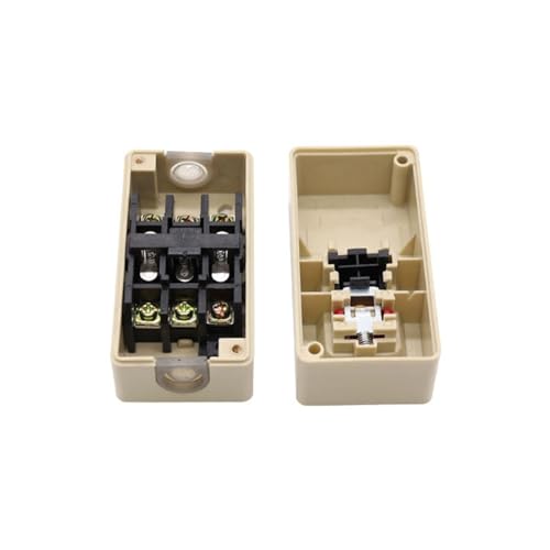 Bouton de démarrage TBSP-315 interrupteur marche arrêt triphasé - Commande moteur boîtier électrique - 4