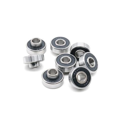 Roulement de skateboard 608rs en acier haute précision avec bague intégrée