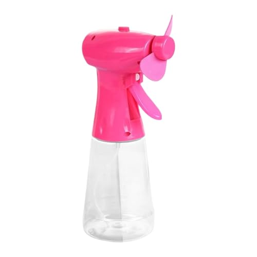 Shurhome Ventilador de nebulización de cabeza giratoria, enfriador manual portátil para camping, fiestas en la playa y ventilador de refrigeración portátil