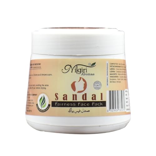 Nilgiri Aromas Face Pack Sandal Cream for Men & Women - 275gms