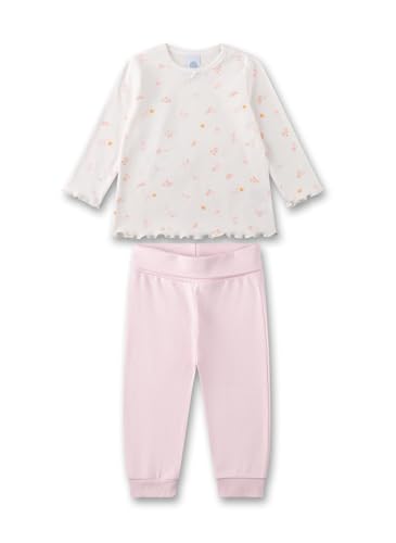 Sanetta Mädchen-Schlafanzug Beige| Nachhaltiger und bequemer Schlafanzug...