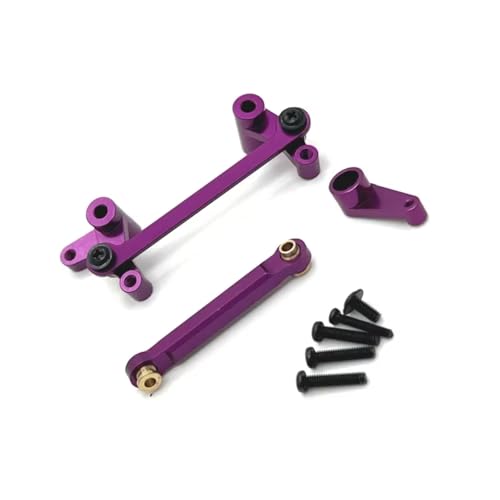 RC�J�[�p�X�e�A�����O�v�����b�h For WLtoys 144016 144018 1/14 ���^���X�e�A�����O�O���[�v�T�[�{�A�[���v�����b�h RC�N���[���[�J�[�g���b�N�o�M�[�p�[�c�ƃA�N�Z�T���[�����p(Purple)