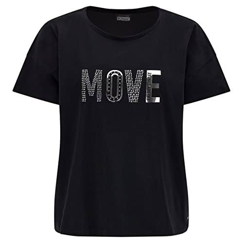 T-shirt Move Stratifié FREDDY avec strass et coupe ample confort