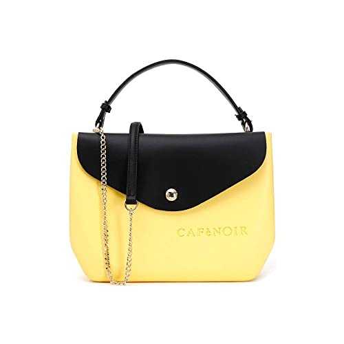 Sac bandoulière jaune Café Noir pour illuminer vos tenues sombres