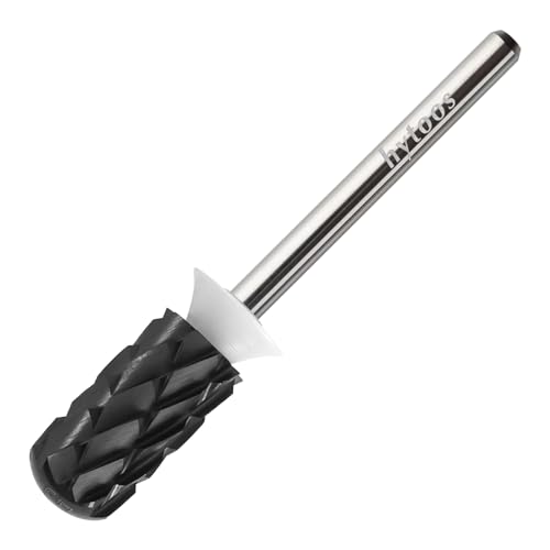 HYTOOS 5XC Safety Nail Drill Bits, Smooth Top...