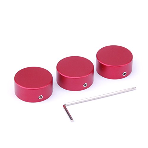 ギターエフェクトキャップ エフェクター フットスイッチハット 3つのネジで固定します 3PCS/セット